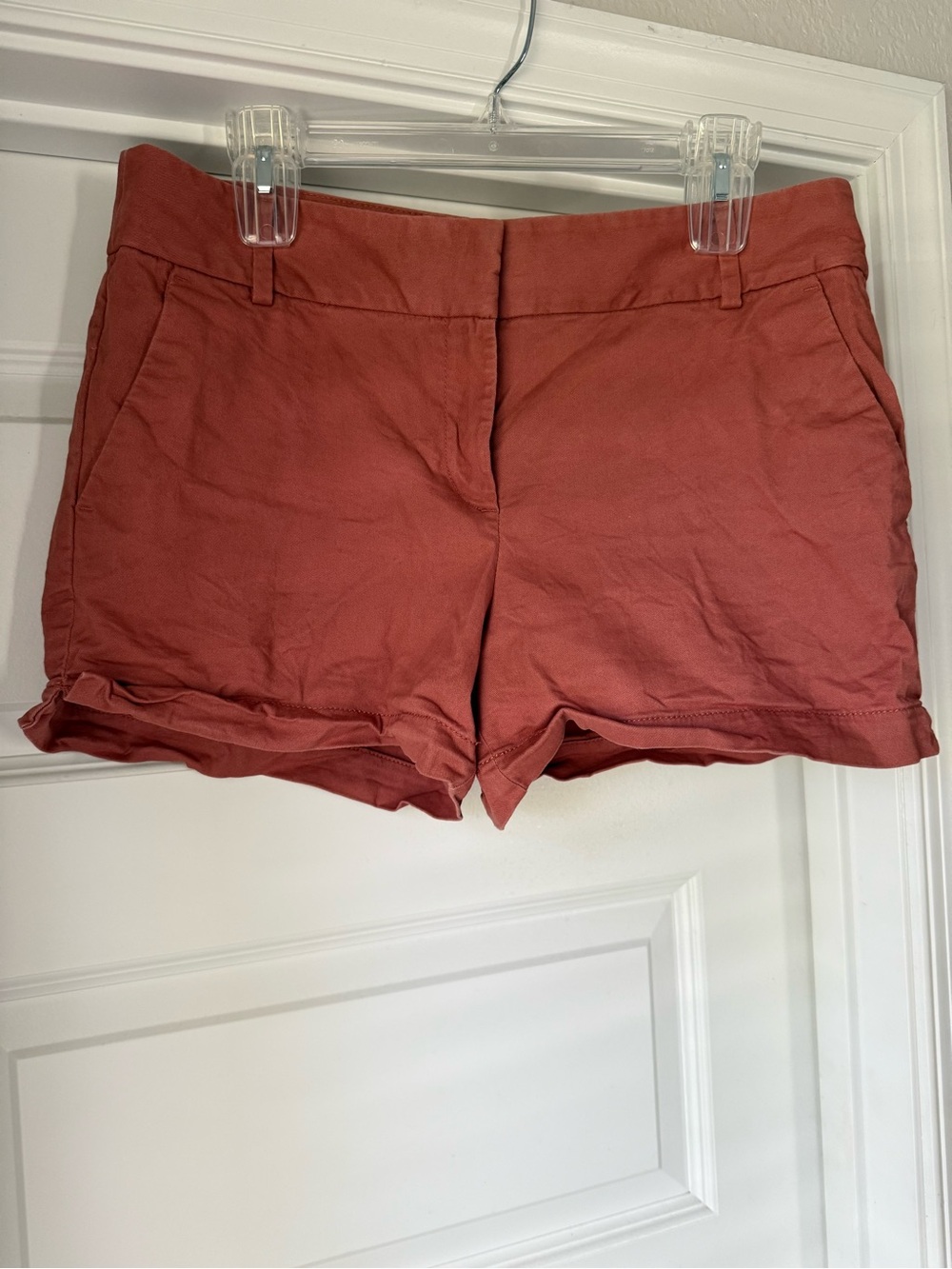 Women's Loft The Riviera Short - Salmon -
Stretch - Size 10